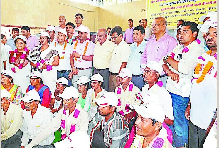Three open defecation free village