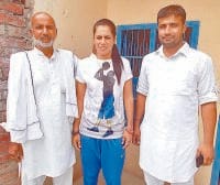 village girl, will play in, world softball, championship, karnal