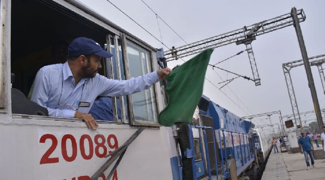 electric train saves environment