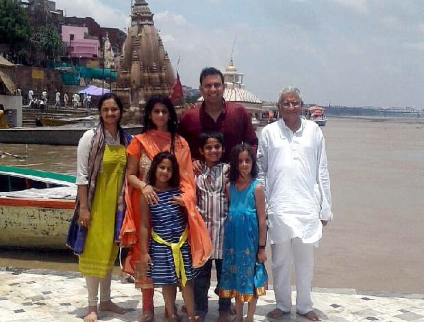 Former cricketer VVS Laxman worships Kashi Vishwanath in Varanasi