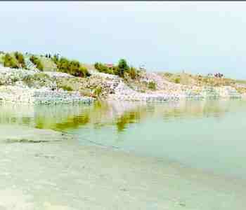 crop capacitance in Ghagra river 