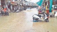 water, lower lavel, city, rain water, water loging, fatehabad, harayana
