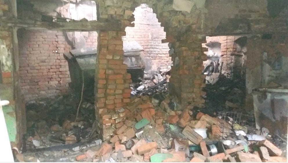 Atisbaj house explosion, the death of the daughter's children
