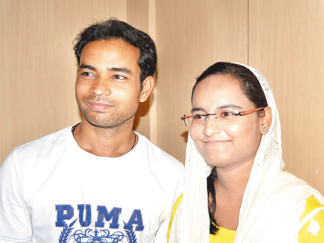 BP T entrance examination sister, brother Topper
