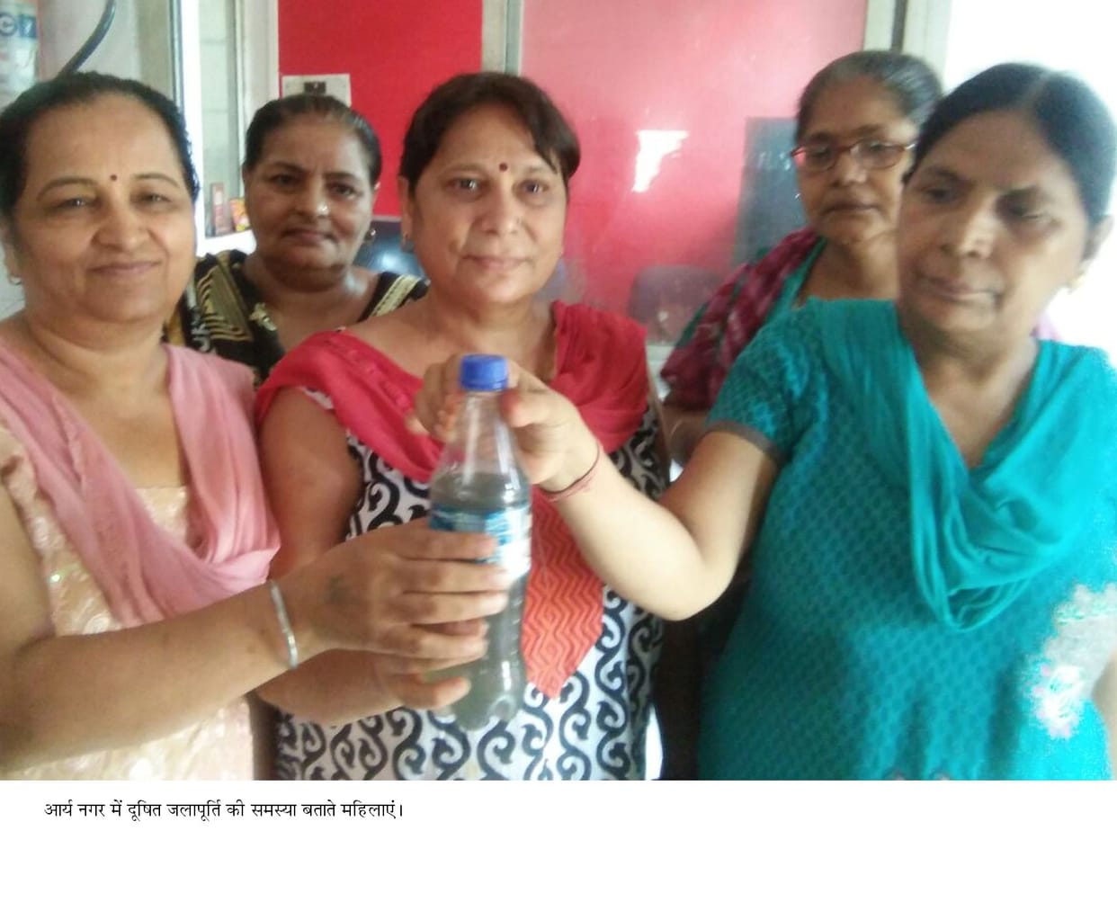 Arya Nagar getting smelly water supply