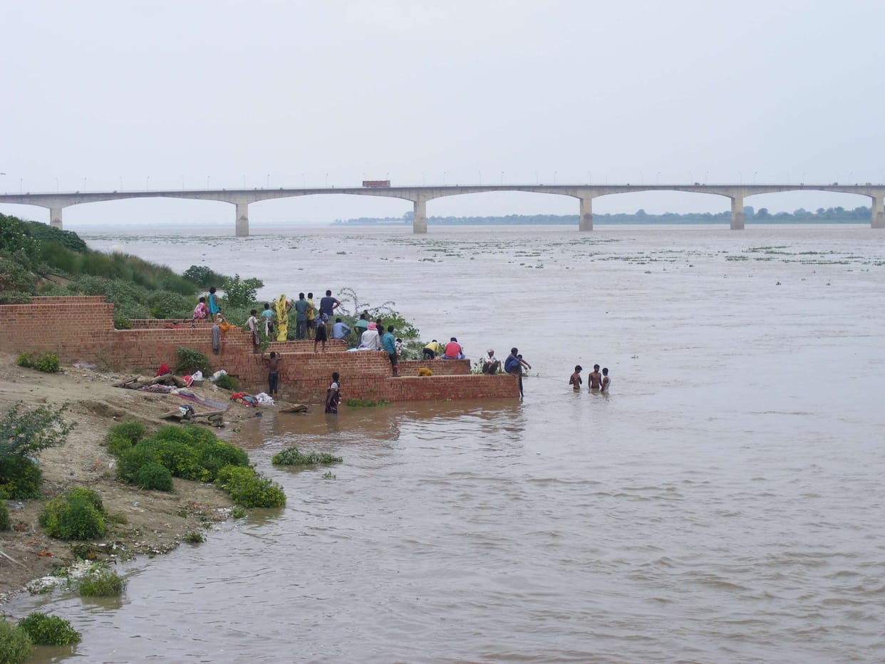 Growing at a rate of 15 cm per hour Ganga