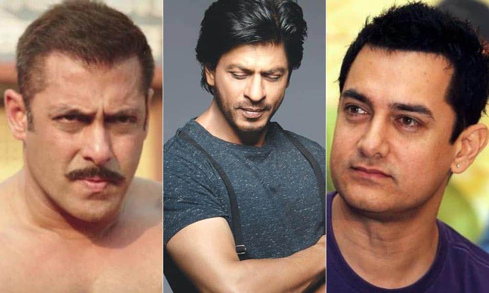 Salman, Shahrukh and Aamir in 100 crore club