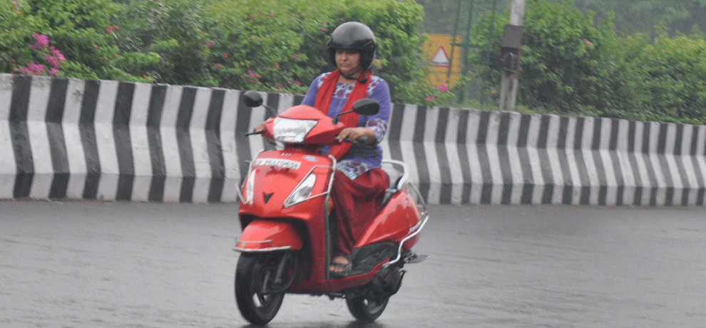 The relief to the people suffering from the humid rain, NCR soon and cloud 