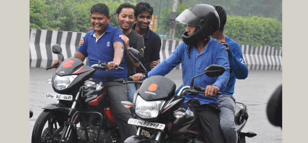The relief to the people suffering from the humid rain, NCR soon and cloud 