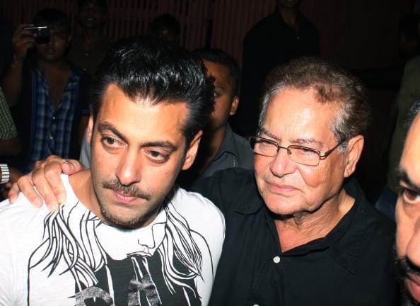 salim khan tweets on salmans mention as grandfather in a television show