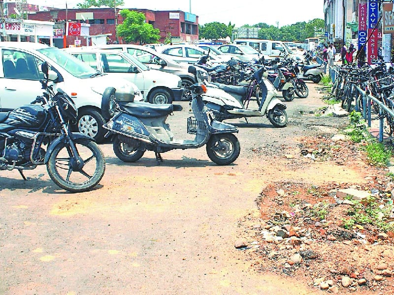  Panchkula, Sector-16 market, Wrong entry point in panchkula market