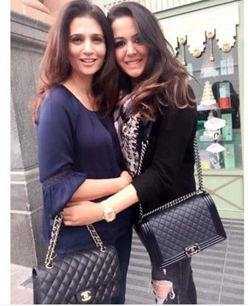 sanjay's doughter Trishla share her pics with her father's ex-wife