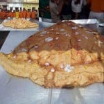 bigger samosa made in uttar pradesh's district mahrajganj