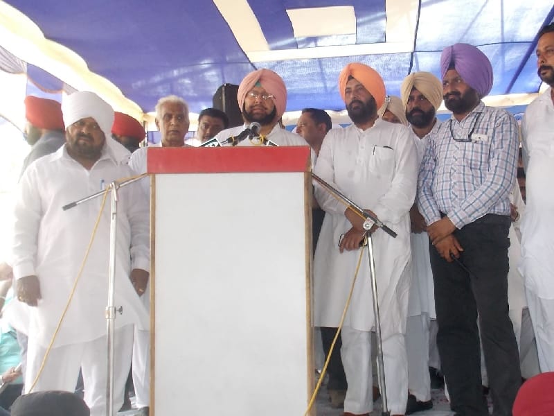 captain amrinder singh, rally, halke me captain, punjab politics, barnala