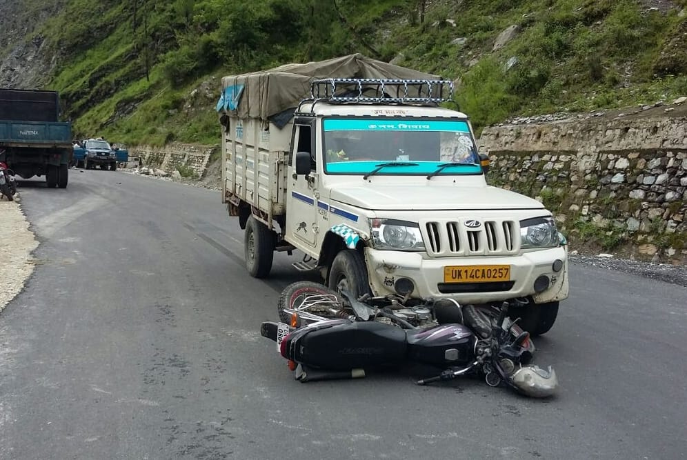 accident in gauchar