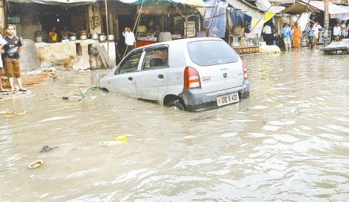 Record rains situation like flood