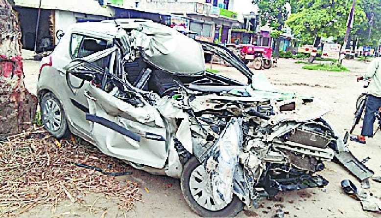 Contractor killed in crash