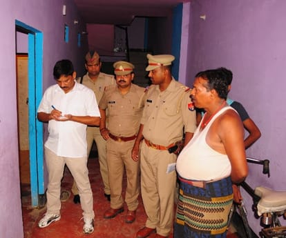 goons attacked on property dealer in Lucknow.