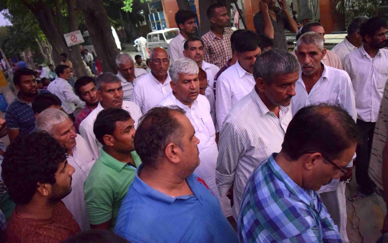 crime, rohtak, haryana, two child death