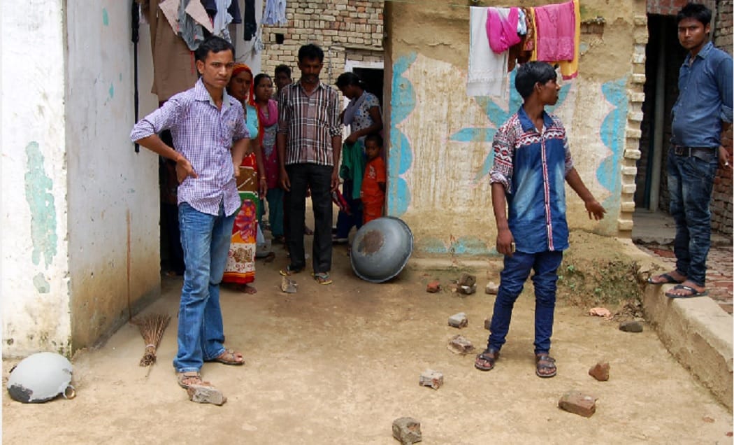 girl flee away with other community boy, harmony disturb