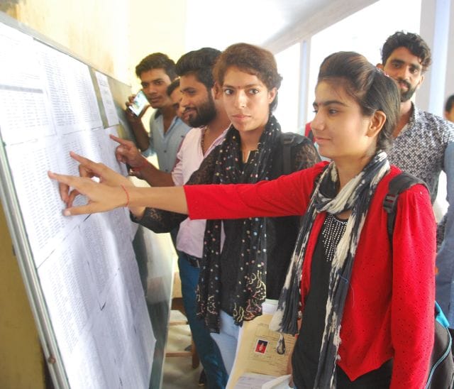 Today's the last day of filing of the second merit list