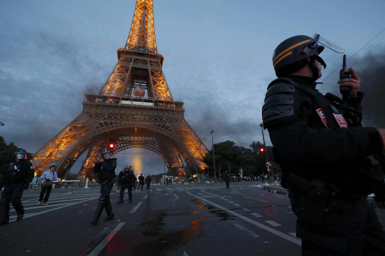 Eiffel Tower closed today after Euro 2016 clashes