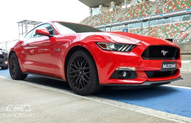 Ford Mustang Launched in india At Rs 65 Lakh