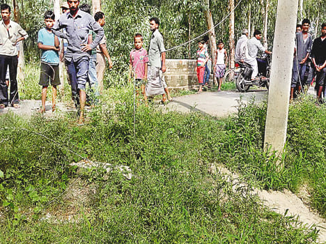 man killed in ht line