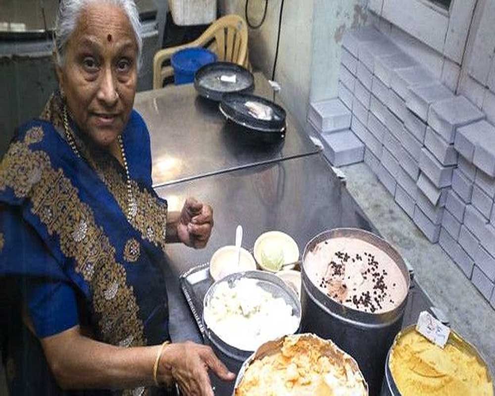 Ice-cream made of ginger and black pepper