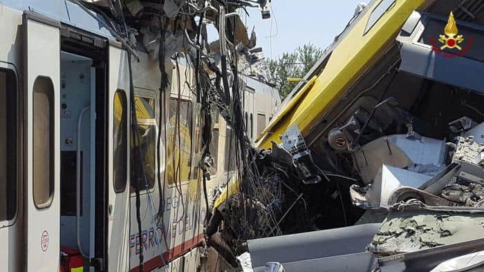 Italy train crash: At least 12 dead, dozens injured 