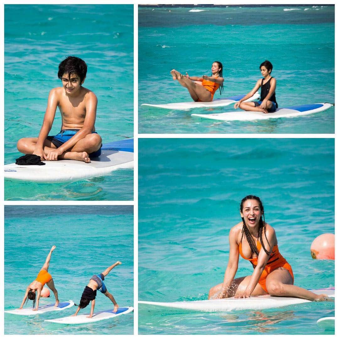 malaika arora khan maldive holiday pics viral on social media