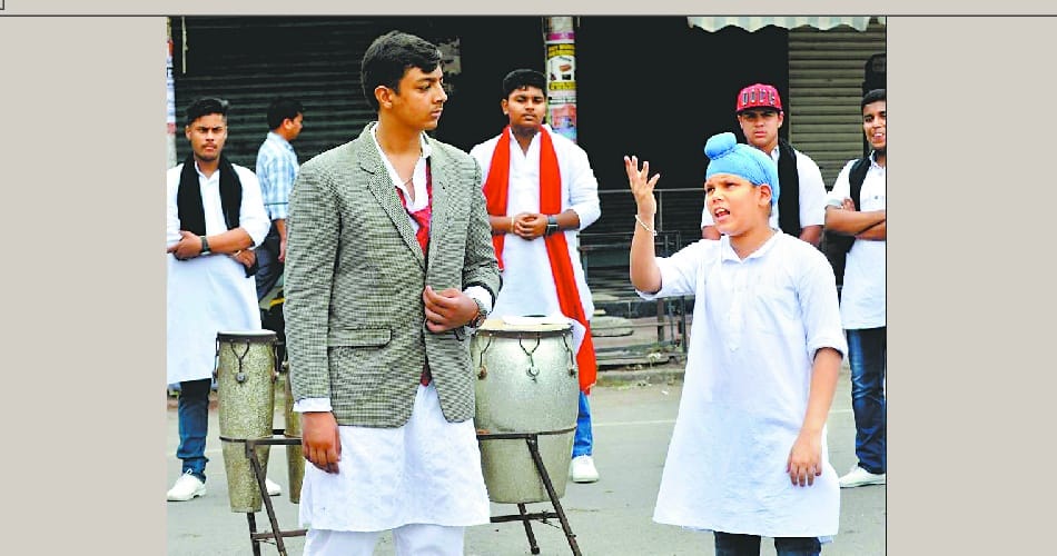 dikshant school, world population day, nukkad natak, zirakpur, panchkula, awareness programme