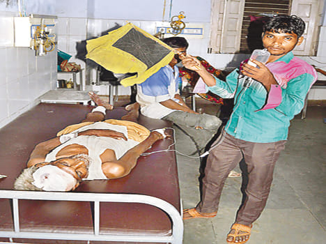 Change in the weather grew rush of patients