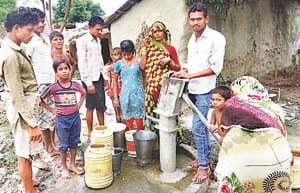 water crisis in charwa