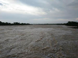  Rajghat Dam to capacity and Matateela
