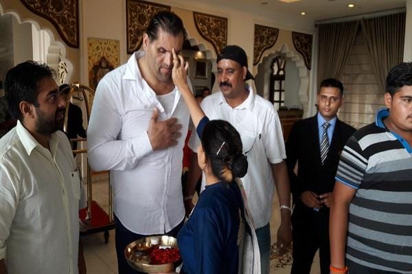 the great khali dilip singh rana karnal visit to meet friends, special interview