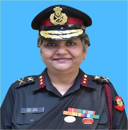 lady major general vibha dutta appointed in command hospital lucknow