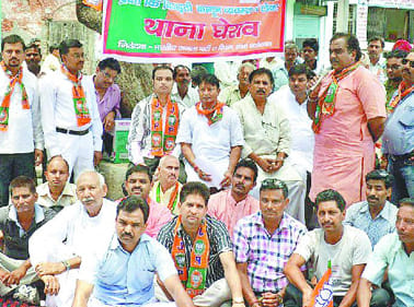Outrage against the SP government