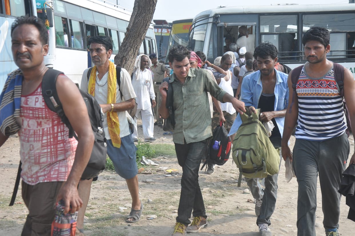 largest batch of Amarnath pilgrims leave from jammu 