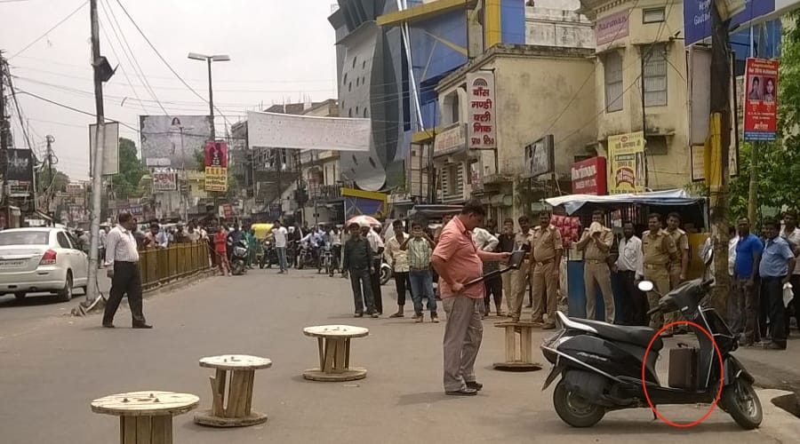 heirless bag creates fear among lucknow people