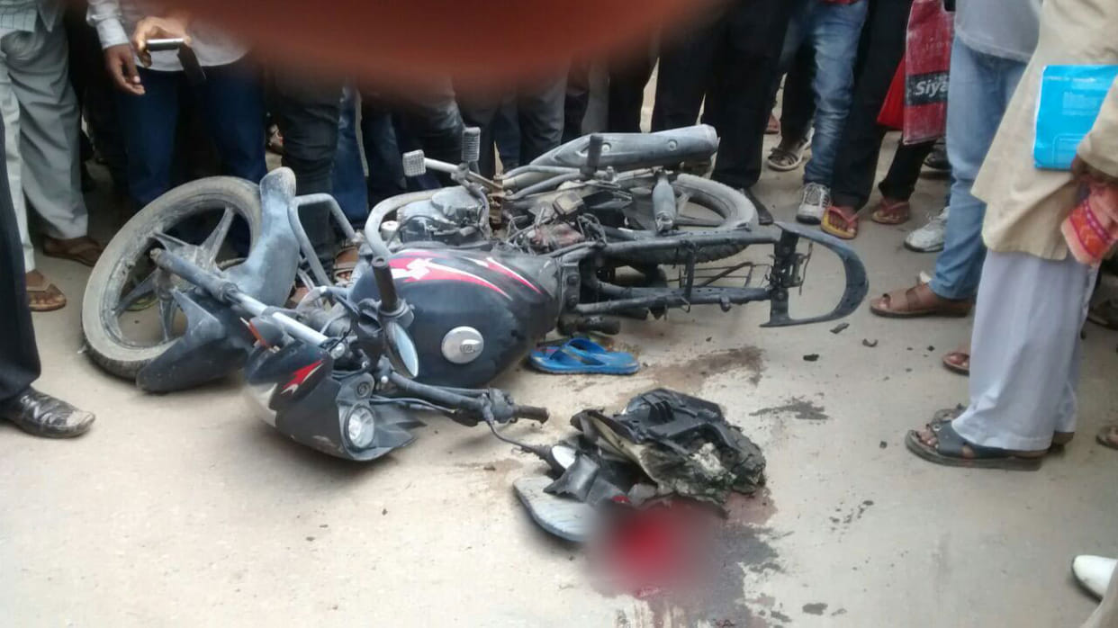 bomb blast in court of bihar