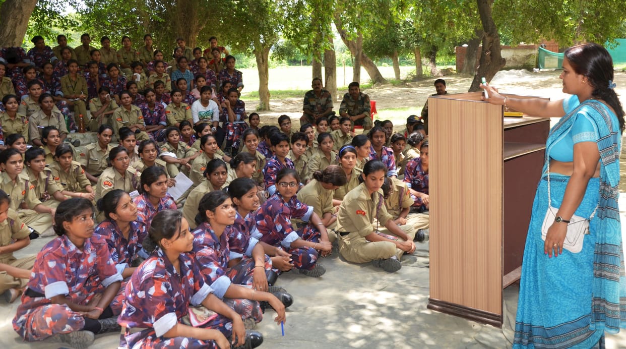 Cadets lessons in personality development