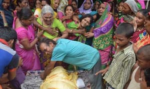Jitendra absconding killings , the bodies keep blockade
