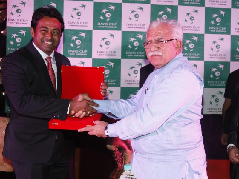 Davis Cup, Davis Cup draw Offisiyl pre dinner, Chief Minister Manohar Lal Khattar,Chandigarh