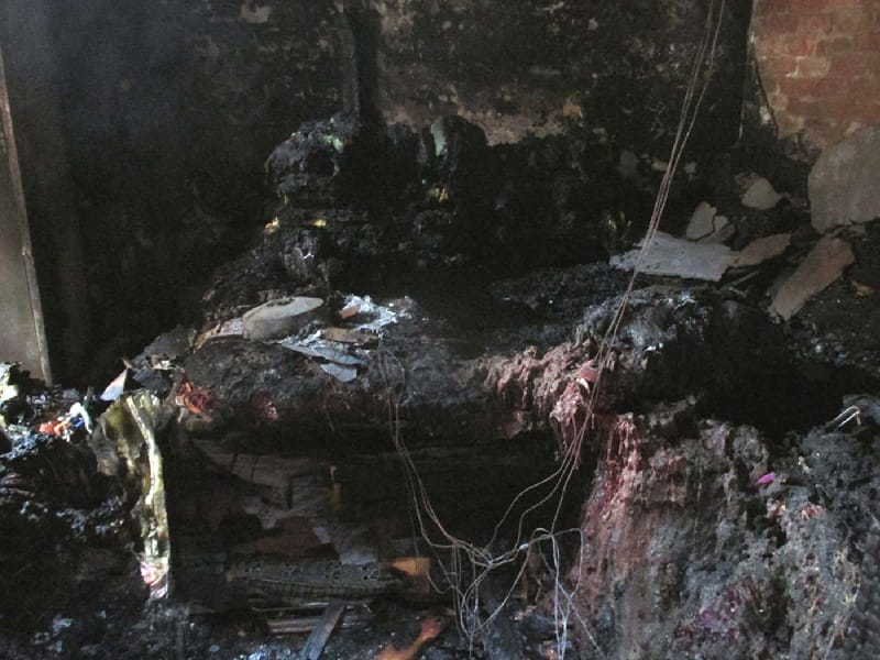 fire, batala fire, fire in home, luggage burn in home, fire to shot circuit, amritsar