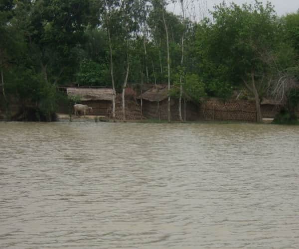 Flood in Bahraich.