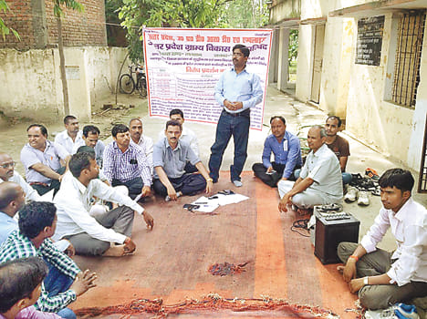 Preparations, the protests today