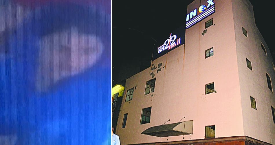 lady suicide, mently disturbed lady suicide, cctv footage, inox mall, panchkula