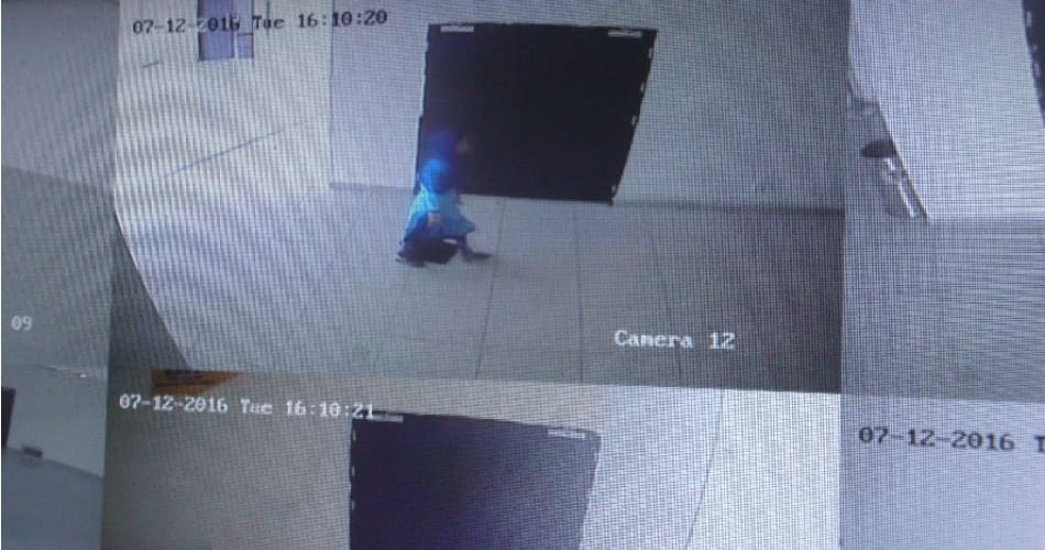 lady suicide, mently disturbed lady suicide, cctv footage, inox mall, panchkula