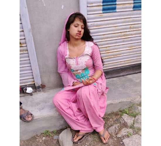 Man brutally beats his wife in chamba